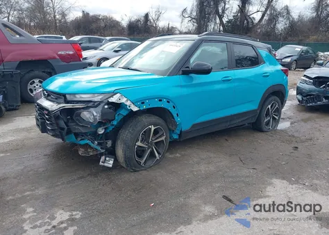 2021 Chevrolet Trailblazer Awd Rs from USA, damaged, VIN KL79MUSL1MB129351